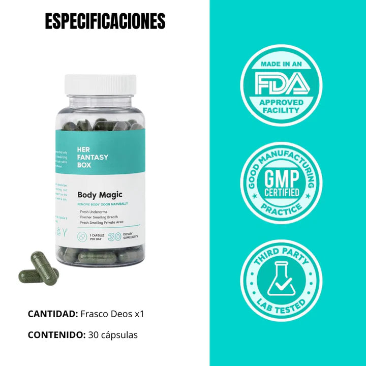 DESODORANTE INTERNO 30 CAPSULA DEOS